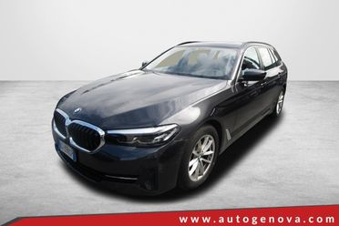 BMW 520D TOURING 190CV STEPTRONIC 48V X-DRIVE BUSINESS ( FARI LED - BMW DIGITAL COCKPIT - CLIMA TRIZONA - CRUISE - NAVI - MIRROR - PARK ASSISTANT - TELECAMERA POST. )