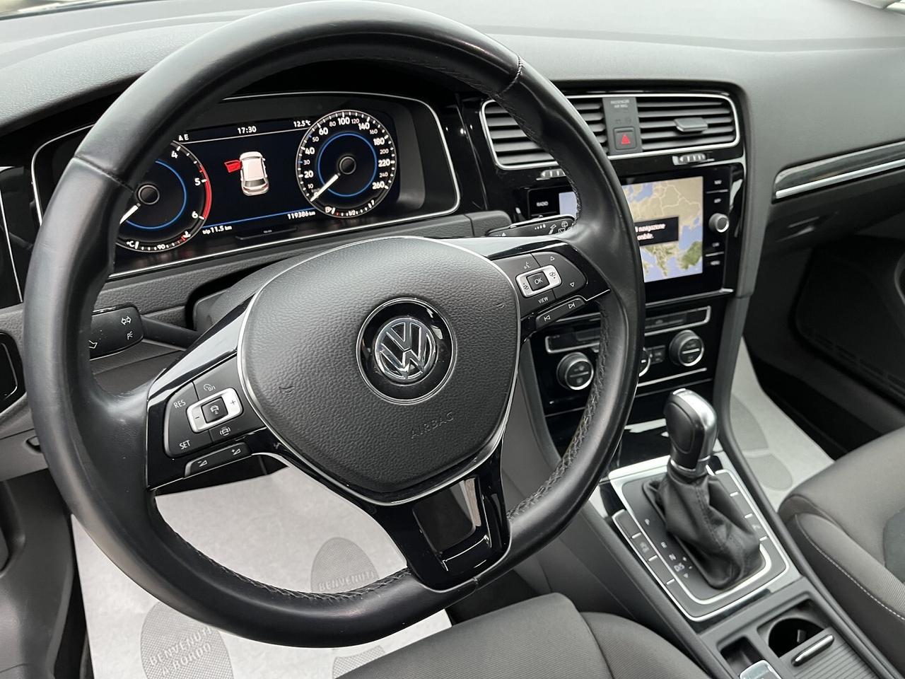 VW GOLF 1600 TDI 115 CV DSG EXECUTIVE