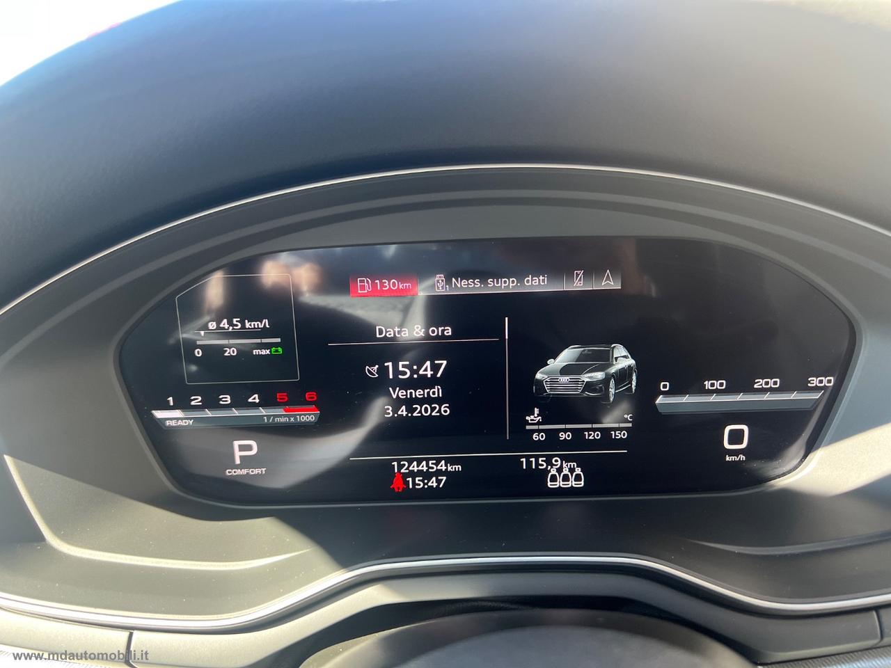 AUDI A4 Avant 40 TDI quattro S tronic S LINE INTERNO ESTERNO VIRTUAL