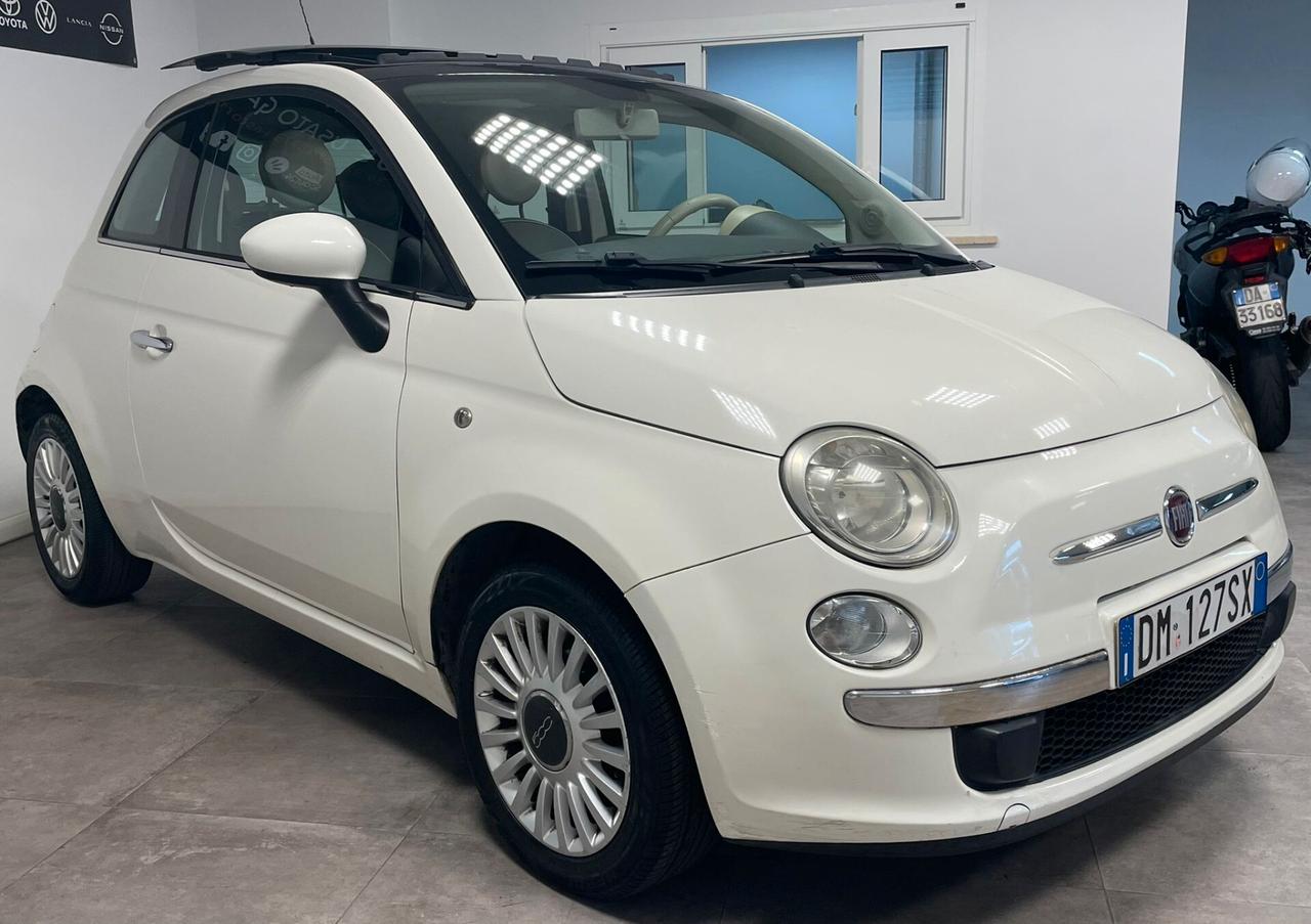 FIAT 500 1.2 LOUNGE-OK NEOPATENTATI-TETTO APRIBILE