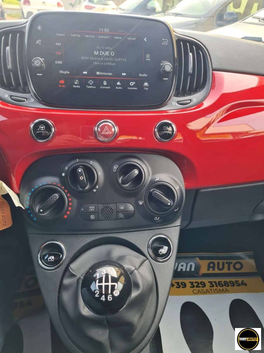 FIAT 500 Hybrid-35.000 Km-Neopatentati-Anno 2023