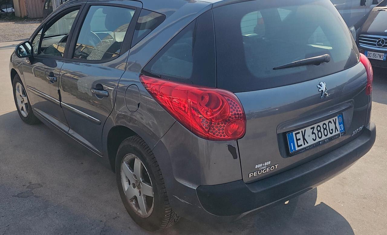 PEUGEOT 207 1.4 TETTO PANORAMICO