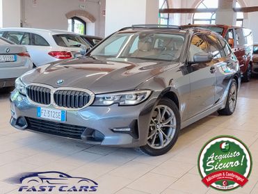 BMW 320d TOURING SPORT AUTO - TETTO PACK LUCI LIVE COCKPIT