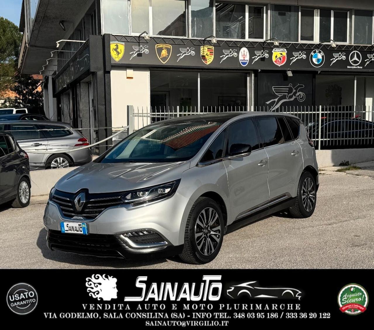 Renault Espace 7 posti dCi 160CV EDC Energy Initiale Paris 4Control Garanzia
