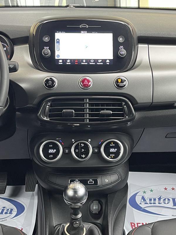 Fiat 500X 1.6 MultiJet 130 CV Sport Fari Full LED, Retrocamera, Navigatore, Cerchi 18, Grigio opaco