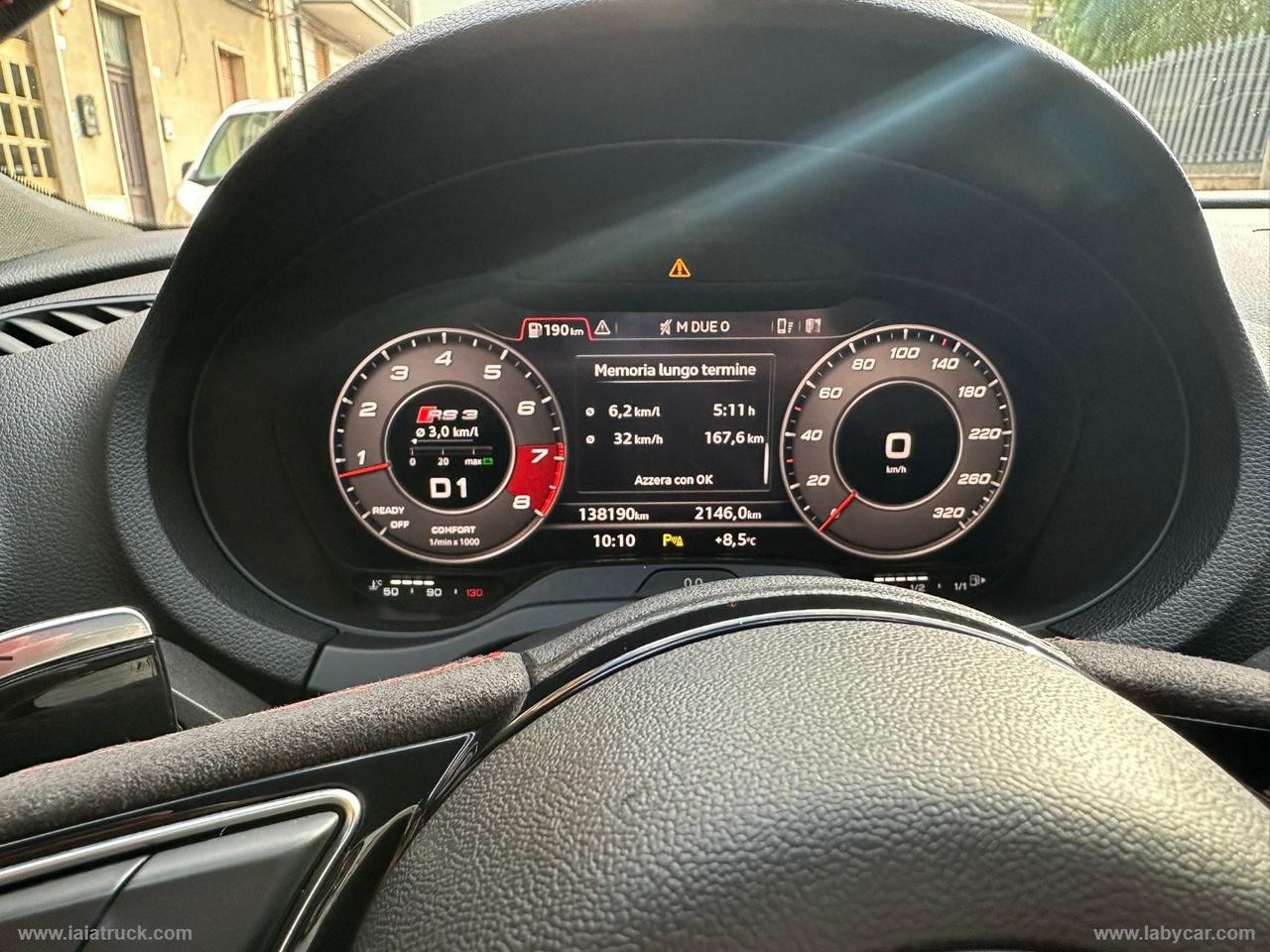 AUDI RS 3 SPB 2.5 TFSI quattro S tronic RS 2.5 BENZINA-400CV
