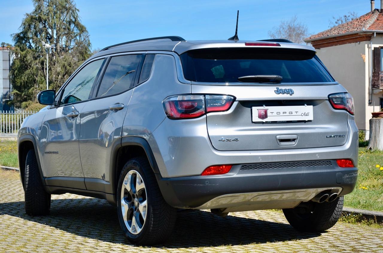 JEEP COMPASS 2.0 MJT LIMITED 4WD 140cv AUT, UFF ITALIANA, NAVI, APPLE ANDROID, RETROCAMERA, PERMUTE