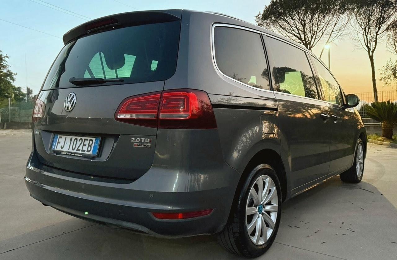 Volkswagen Sharan 2.0 #UNICOPROPRIETARIO #TDI 184 CV SCR DSG 4MOT. Executive BlueMot. Tech.