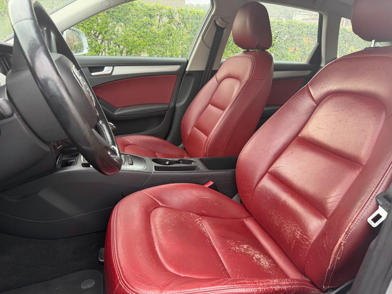 Audi A4 S-line 2.0TDI PELLE ROSSA
