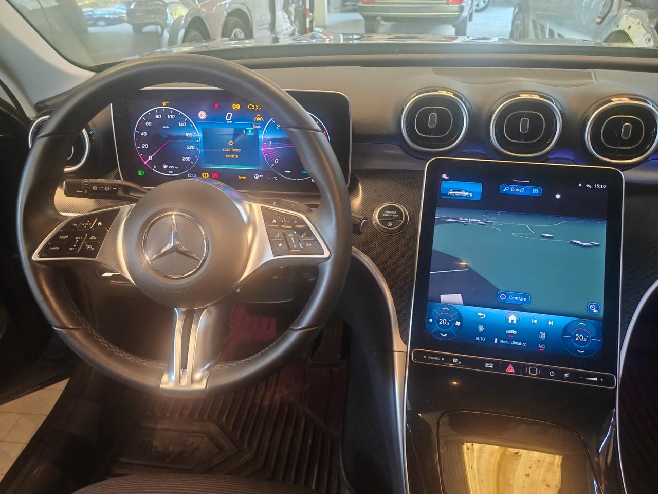 Mercedes-benz C 200 d Mild hybrid incidentata