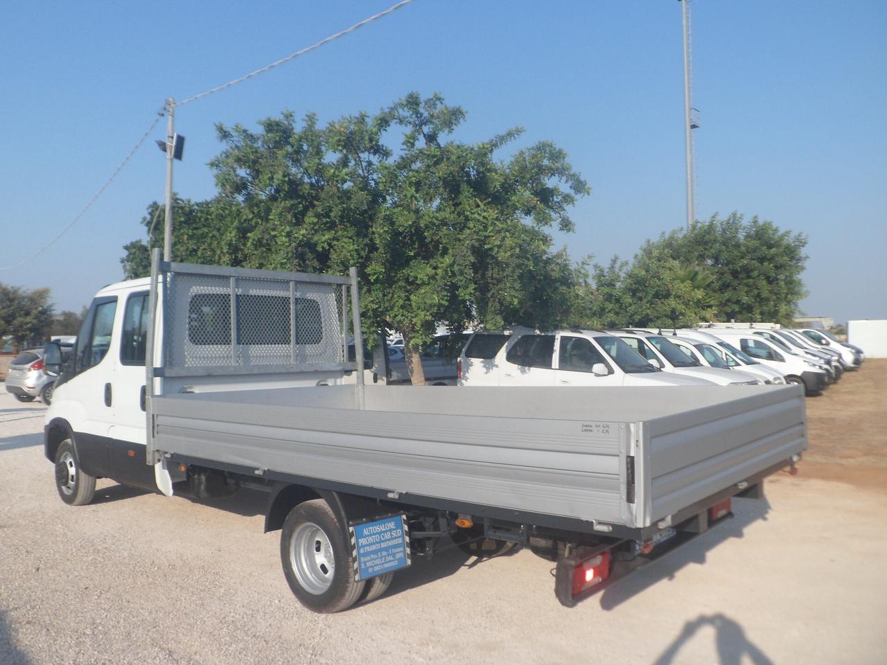 Iveco Daily 35c16 doppia cabina cassone fisso