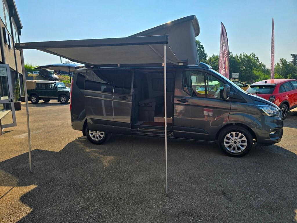 Ford TRANSIT CUSTOM 2.0 ECOBLUE HYBRID 170CV SOLARIA AUTOCARAVAN 4 POSTI LETTO CON BAGNO COMPLETO!