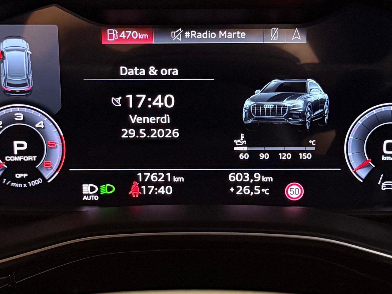 PAZZESCA AUDI Q8 S-LINE MILD-HYBRID CON SOLI 17.621 KM