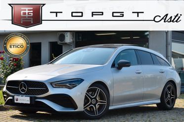 MERCEDES-BENZ CLA 200d SHOOTING BRAKE AMG LINE PREMIUM 150cv AUTO, VERSIONE RESTYLING, UNICOPROPRIETARIO, EURO 6D, TETTO, RETROCAMERA, LUCI 64 COLORI, PERMUTE