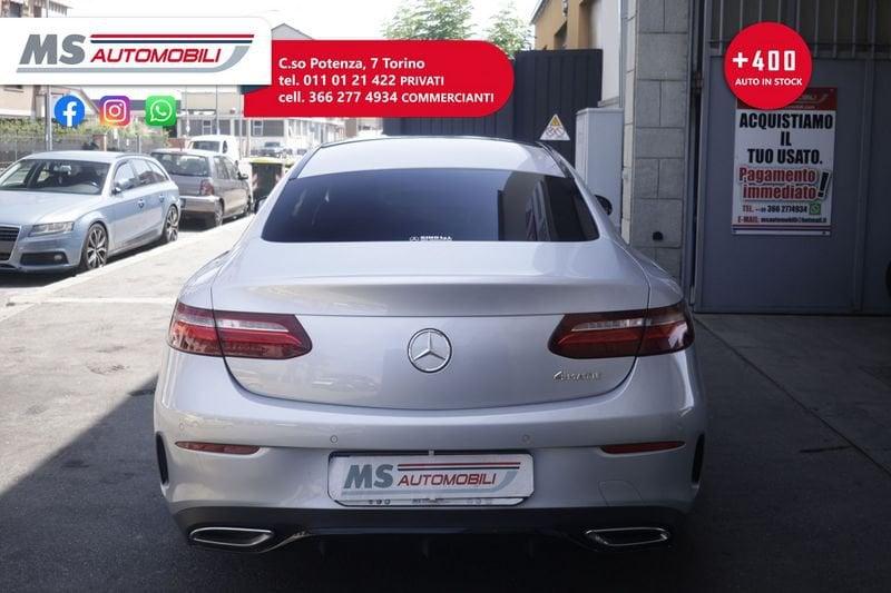 Mercedes-Benz Classe E E220 d 4MATIC Premium Plus Coupe Unicoproprietario