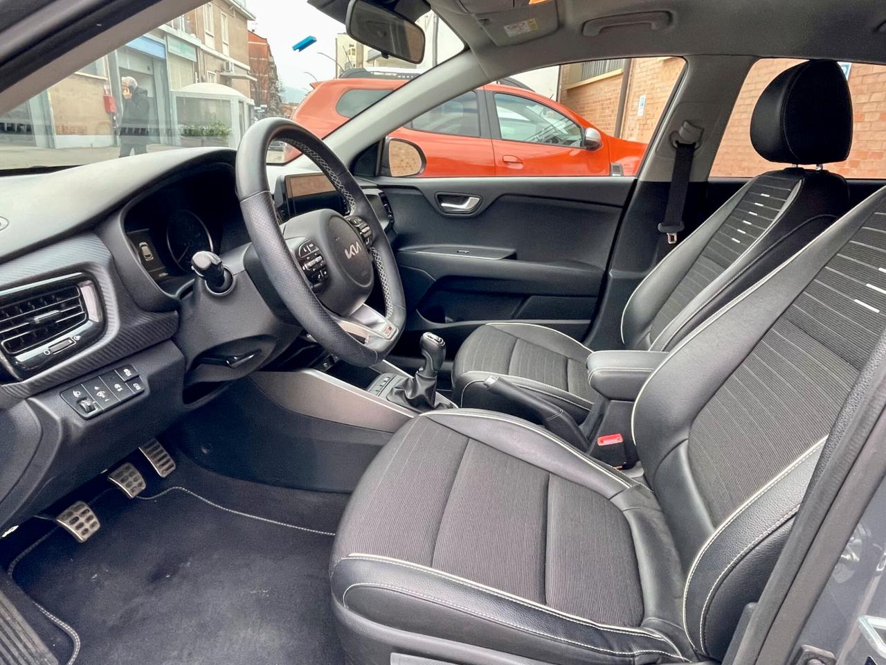 Kia Rio Mild Hybrid (benzina) GT Line- GARANZIA KIA 7 ANNI- UNICO PROPRIETARIO