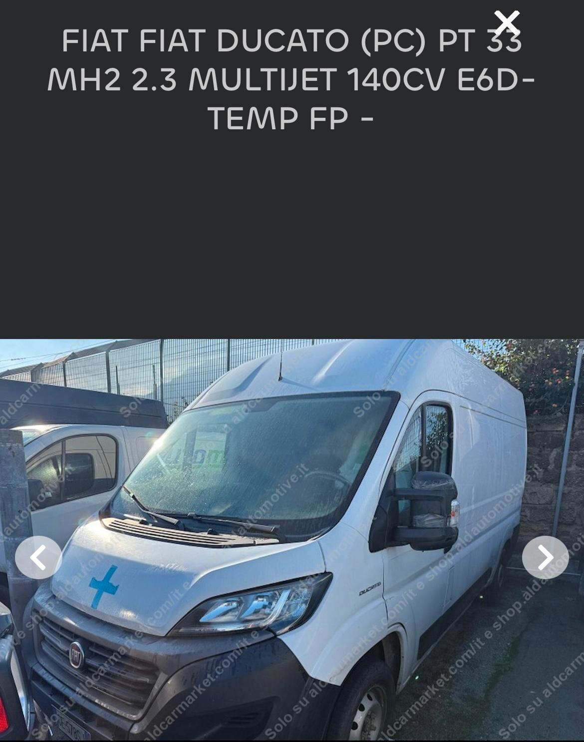 Fiat Ducato Mhd2 2.3 Multijet 140CV