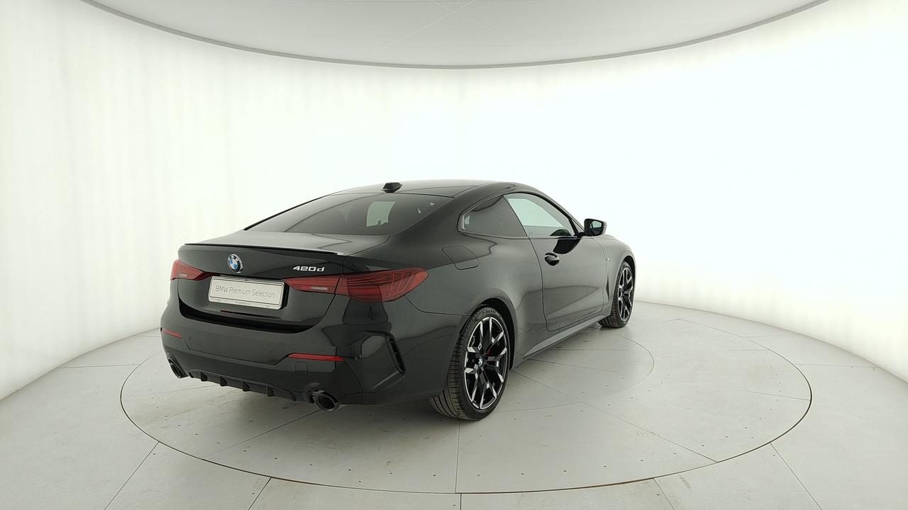 BMW Serie 4 G22 LCI 2024 Coupe - 420d Coupe mhev 48V xdrive MSport Pro auto