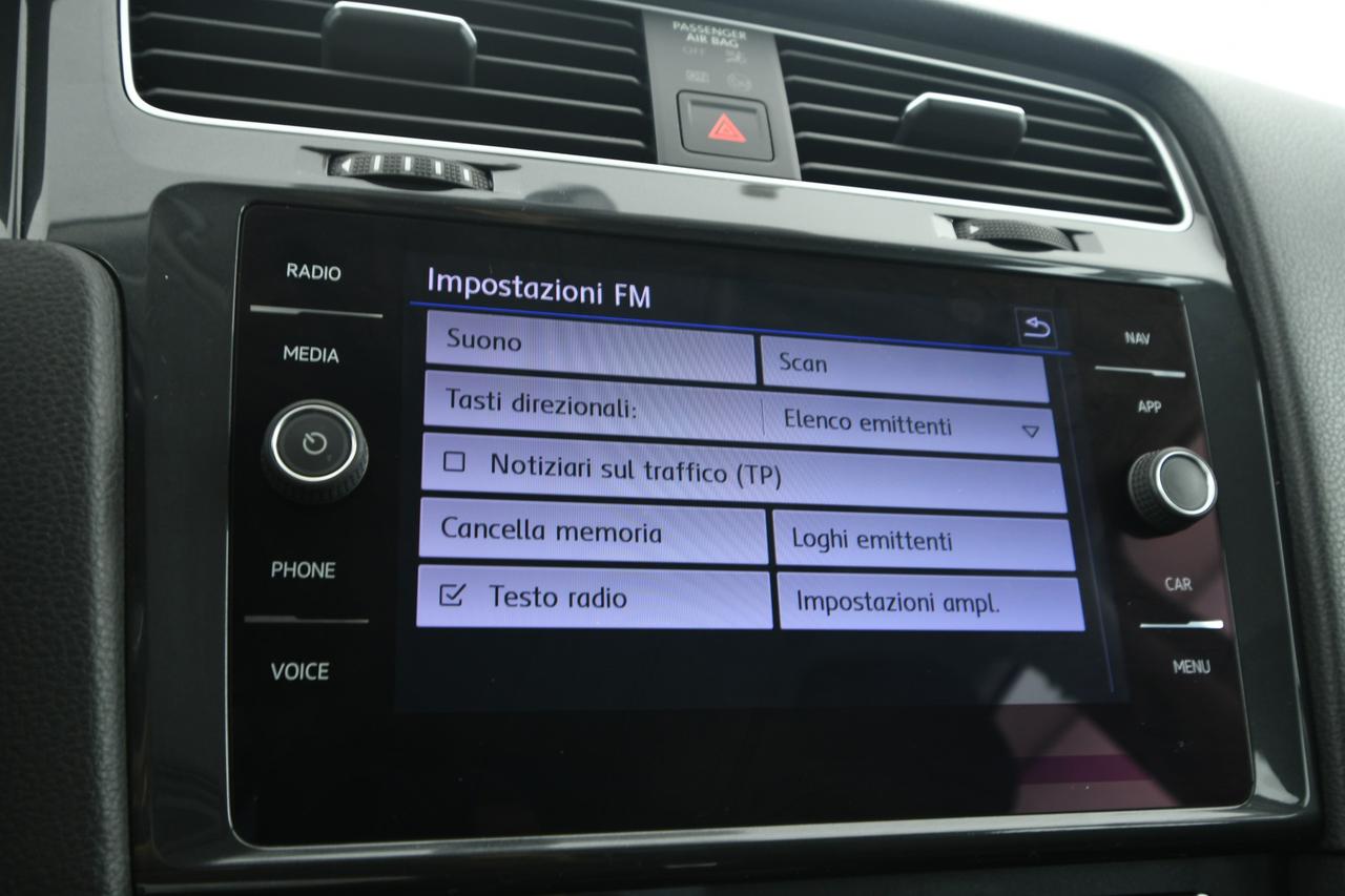 VOLKSWAGEN Golf 5p 1.6 tdi Highline 115cv dsg X COMMERCIANTI ACC+LED