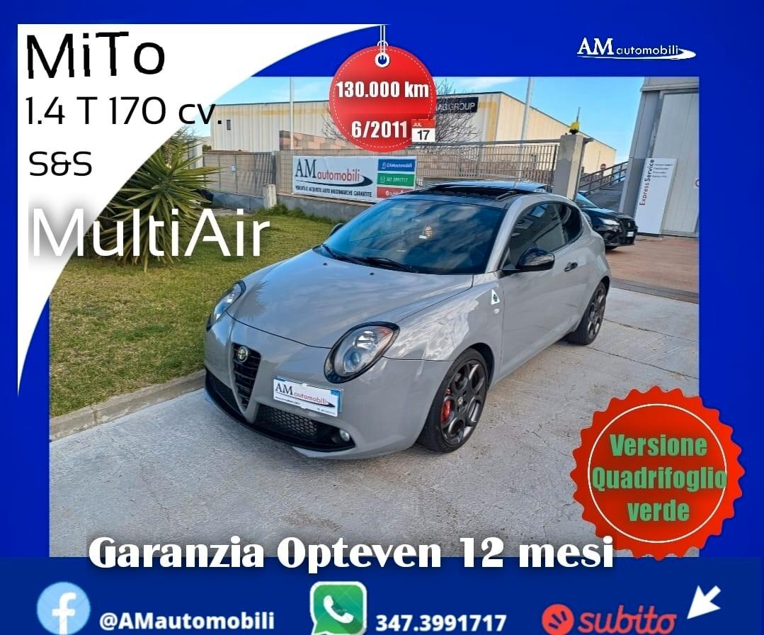 Alfa Romeo MiTo 1.4 T 170cv M.air Q.Verde*GARANZIA