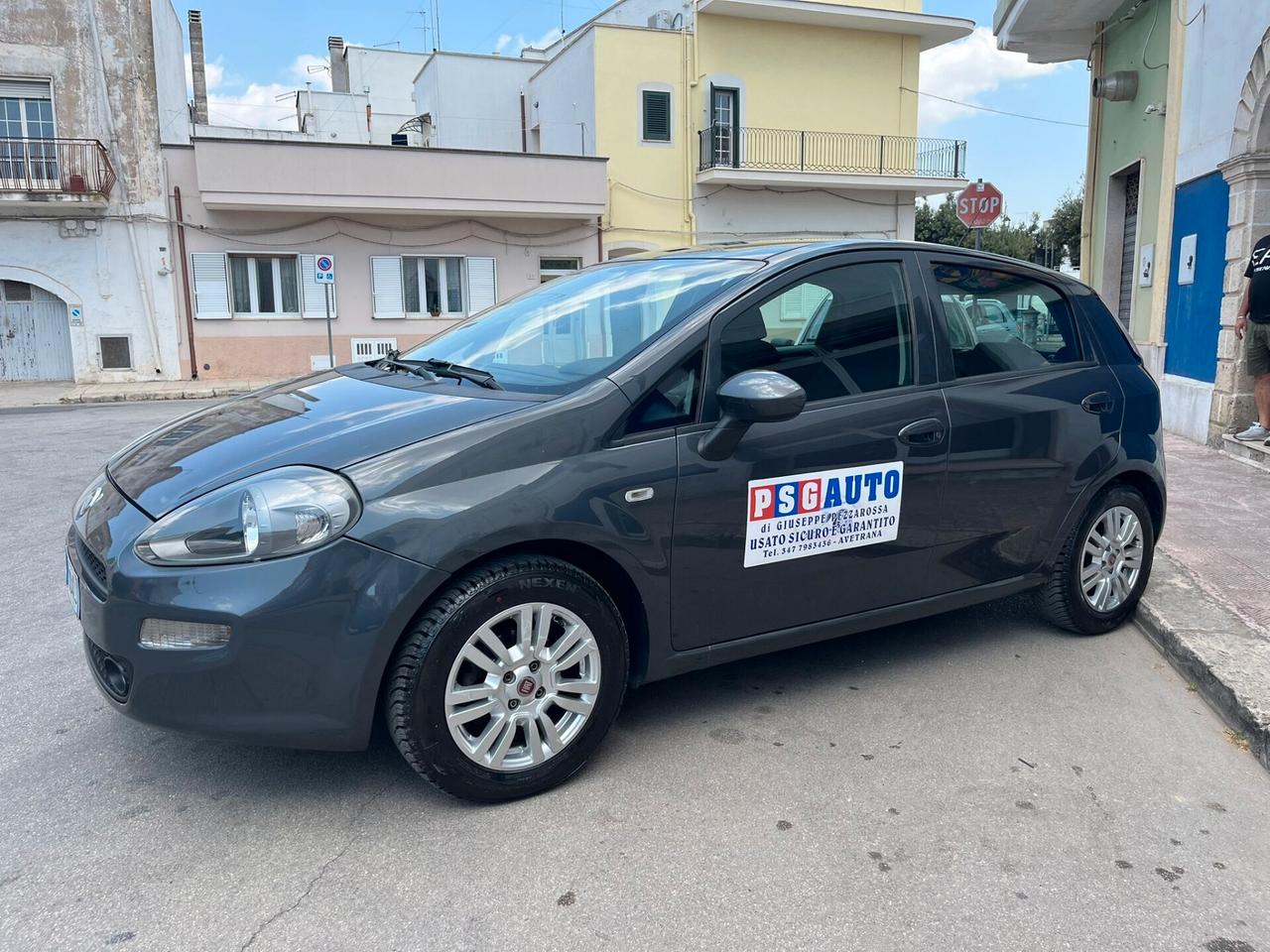 FIAT PUNTO LOUNGE 1.2 BENZ 6-2014, CLIMA, SERVOST, CERCHI IN LEGA PERFETTA