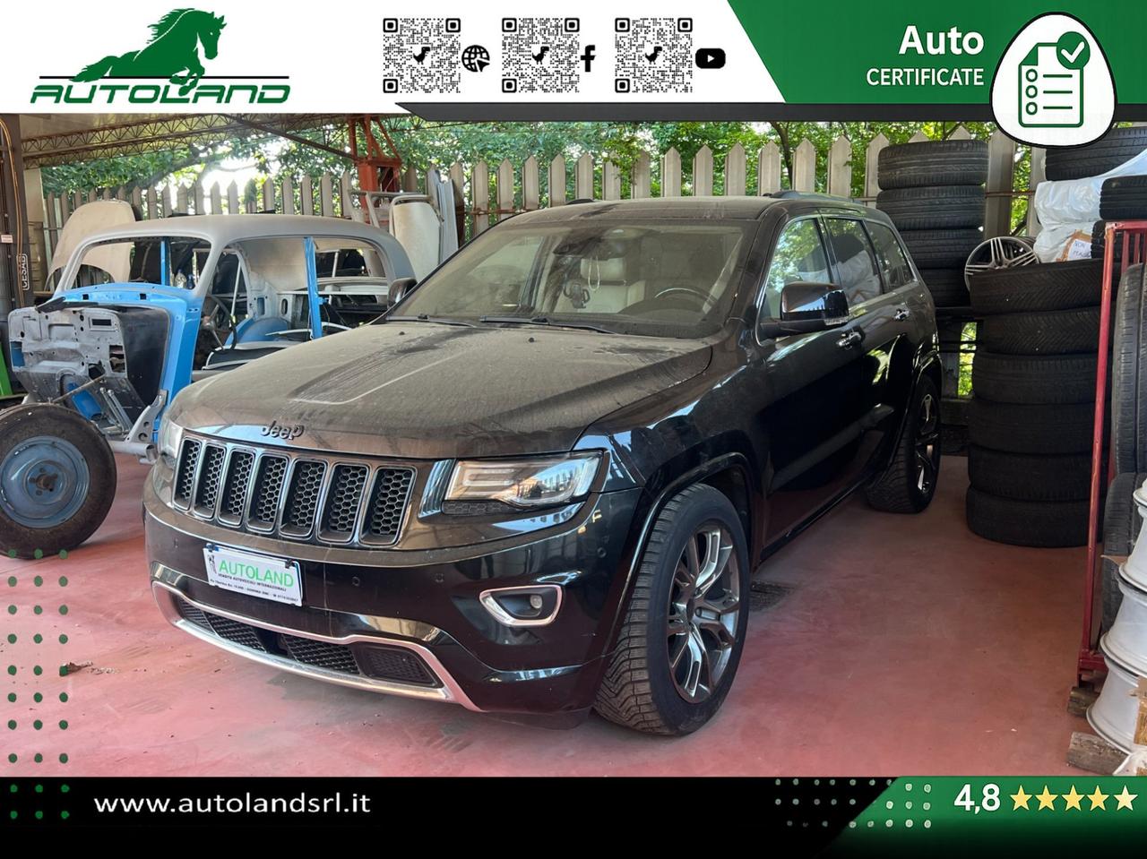 Jeep Grand Cherokee 3.0 crd V6 Overland 250cv auto