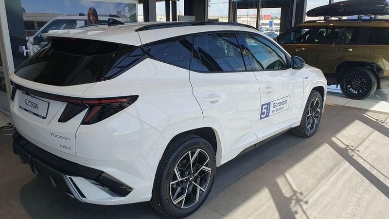 Hyundai Tucson Hybrid 1.6 HEV 4wd 239cv N-Line Auto TUA A 298.00€ MESE