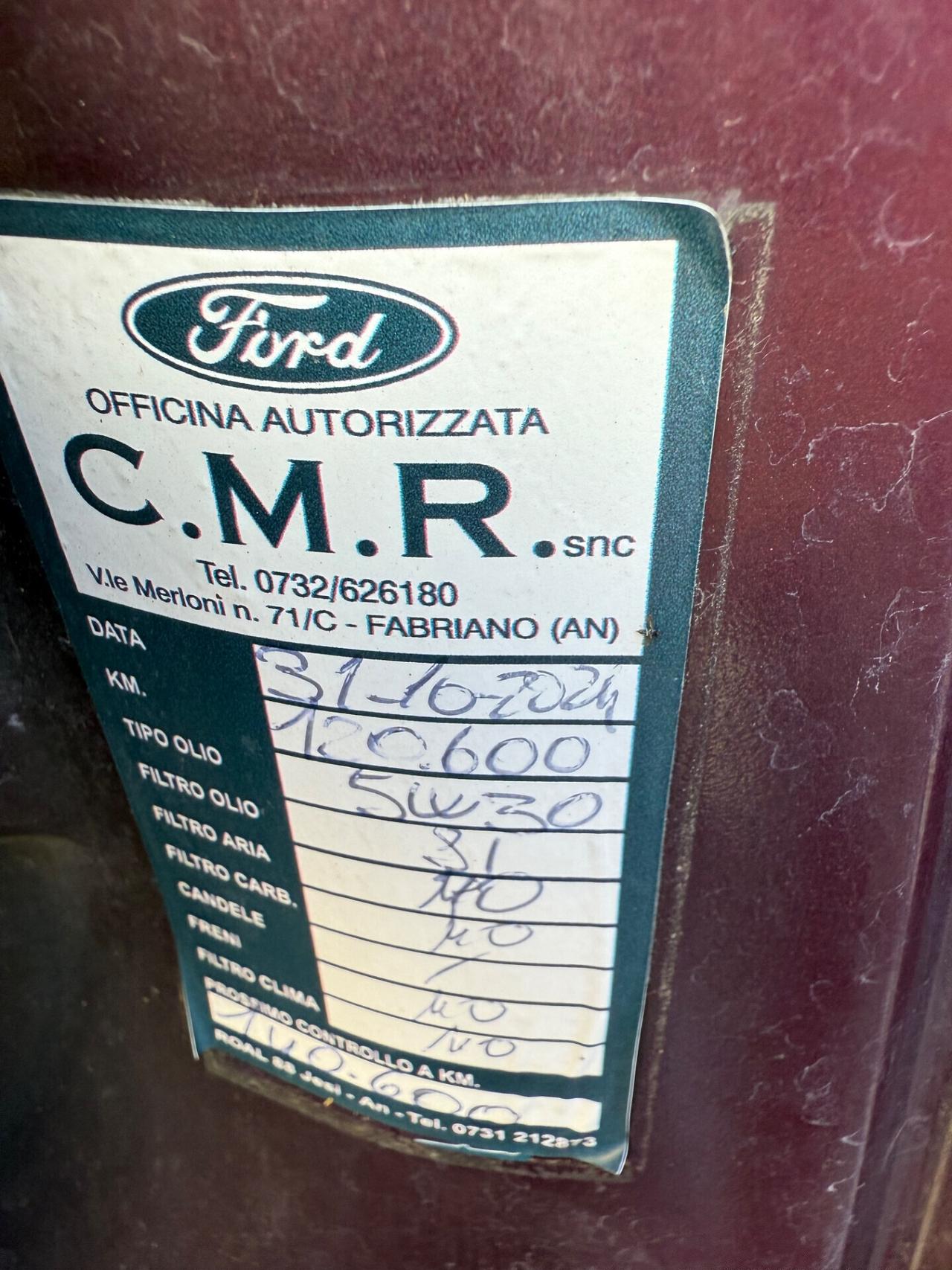 Ford fiesta Diesel 1.4 TDCi neopatentati UNIPROPRIETÀ