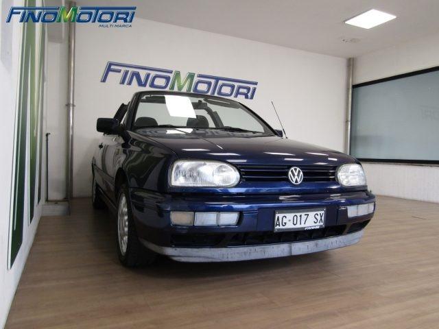 VOLKSWAGEN Golf Cabriolet 1.6 101 CV CABRIOLET - UNICO PROPRIETARIO