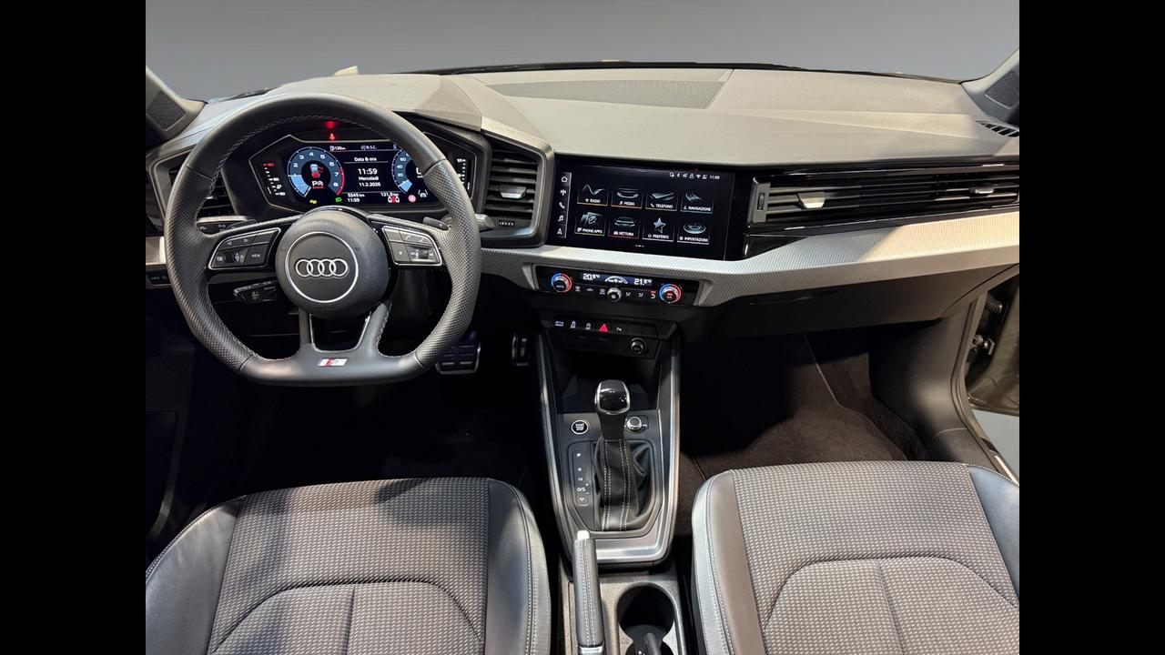 AUDI A1 II 2019 Sportback - A1 Sportback 30 1.0 tfsi S Line Edition 116cv s-tronic