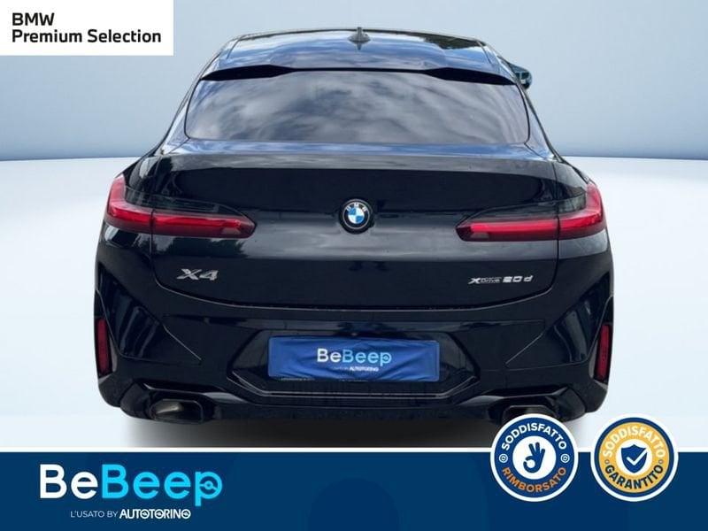 BMW X4 XDRIVE20D MHEV 48V MSPORT AUTO