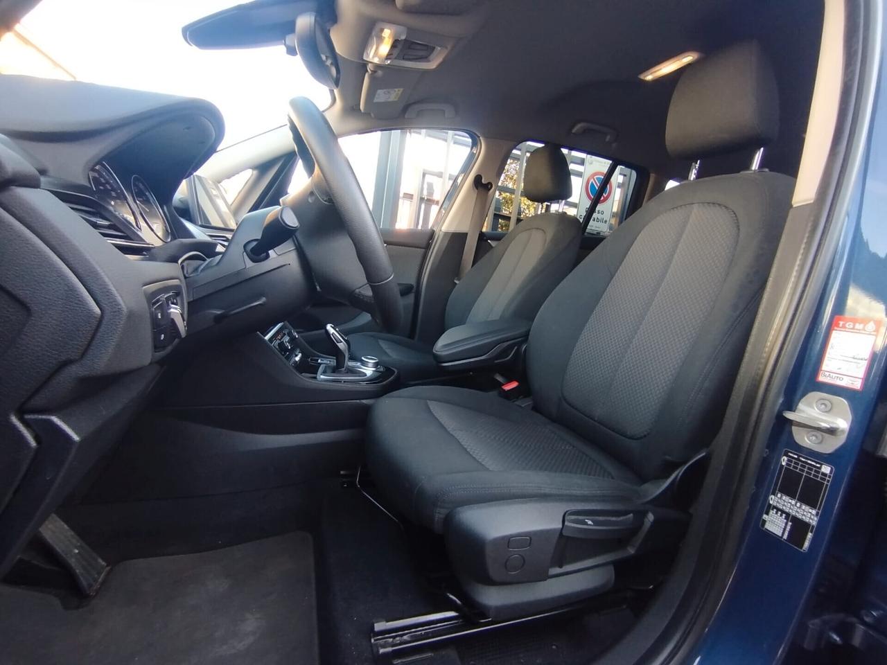 BMW 216d-AUTOMATICO*PREZZO VERO* UNIPRO- KM CERTI- GARANZIA 12 MESI