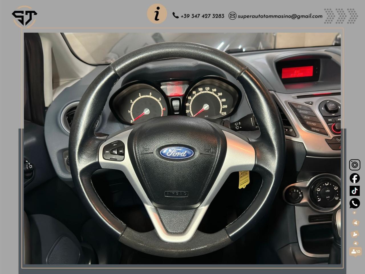 Ford Fiesta 1.2 82 CV 5 porte Titanium PERFETTA