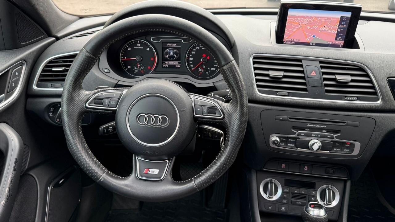 AUDI Q3 2.0TDI S-TRONIC S-LINE QUATTRO TETTO 177CV 2012