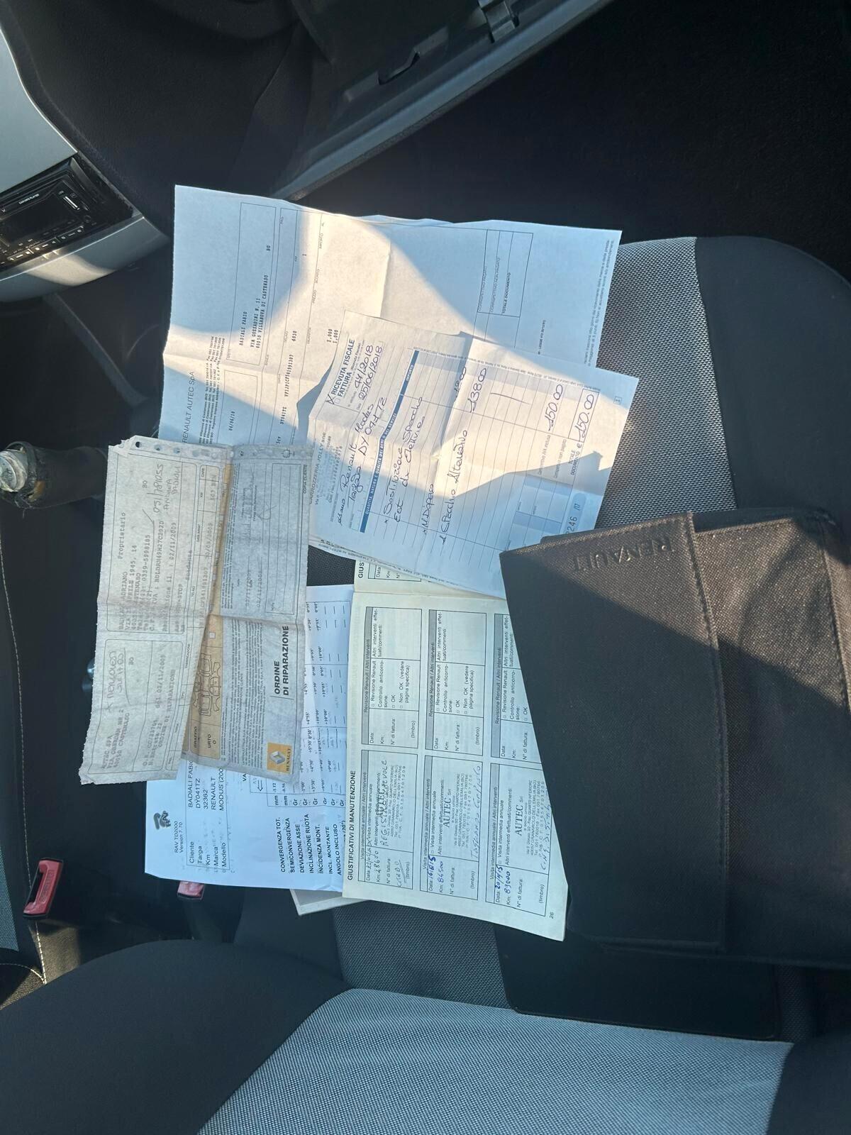 Renault grand modus 1.2 cc benzina unica proprietaria