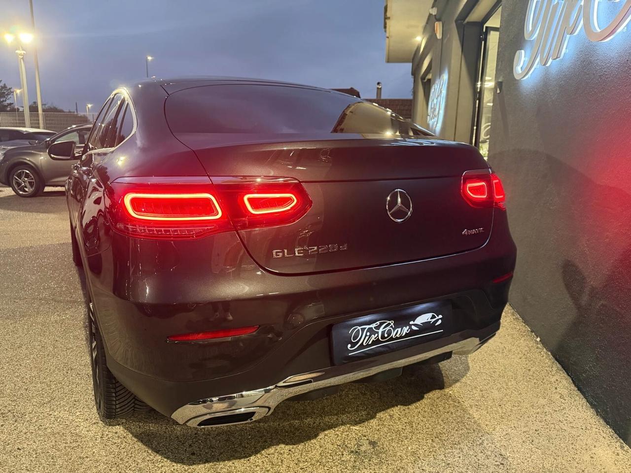 MERCEDES-BENZ GLC 220D COUPE' 4MATIC SPORT 2.0 194CV PELLE NAVI CAM ANNO 2021