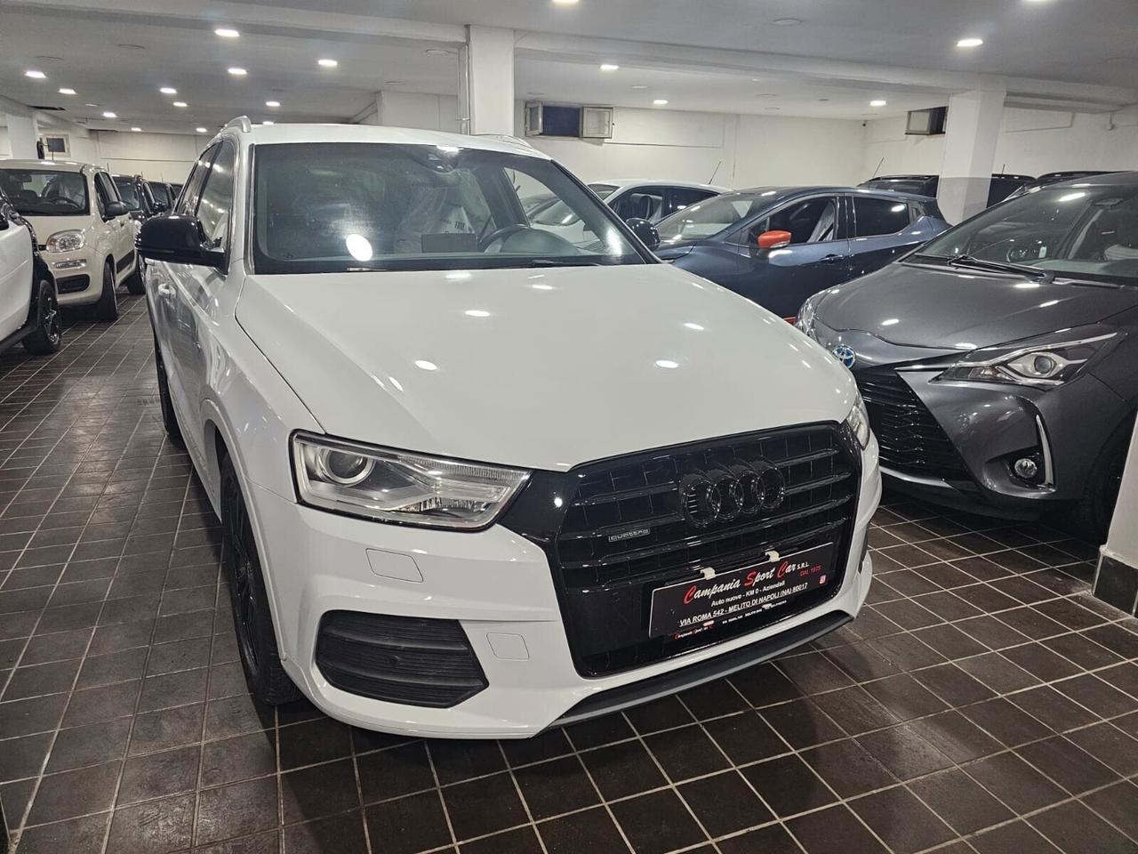 NUOVA AUDI Q3 S-LINE IDENTITY BLACK S-TRONIC 2.0 TDI 150CV QUATTRO