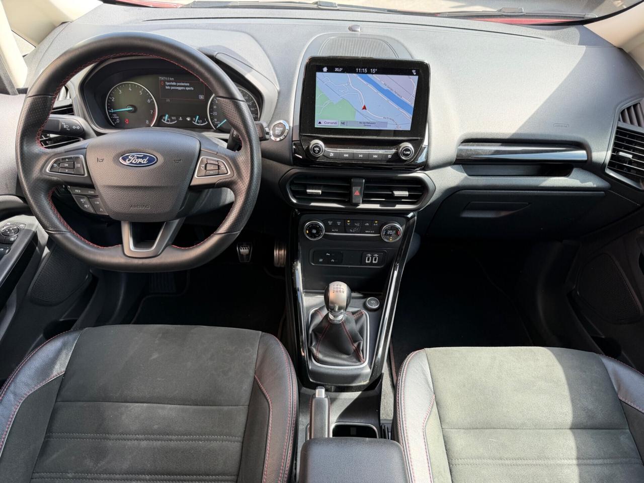 FORD ECOSPORT 1.0 ST-LINE 125 CV KM 75 MILA !!