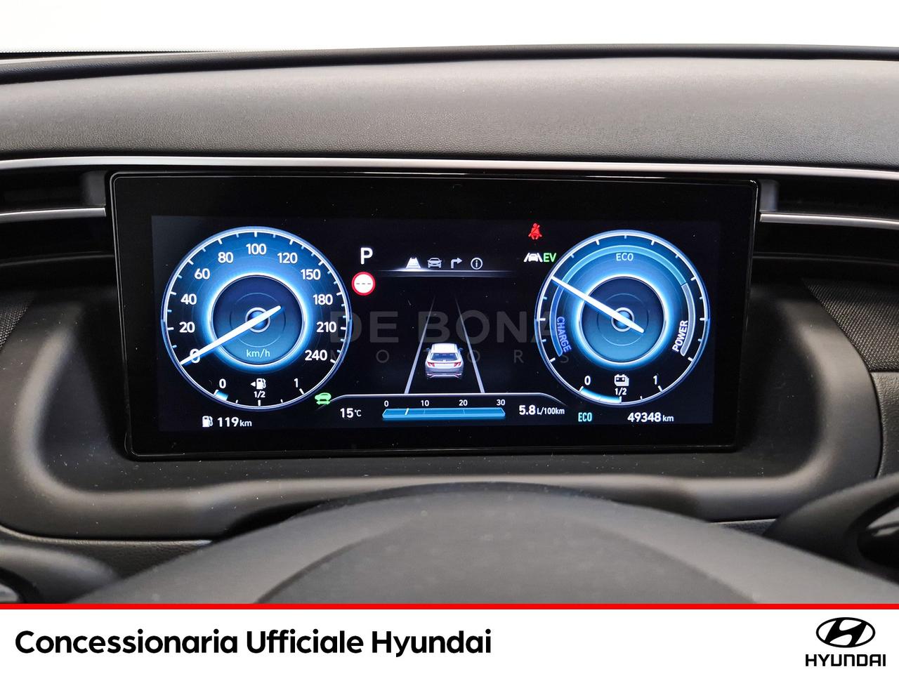 Hyundai Tucson 1.6 hev exellence 2wd auto