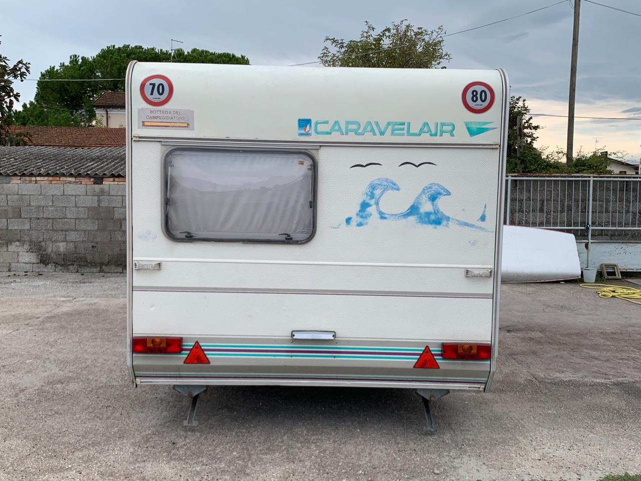 Caravelair BRASILIA 450 1993 con veranda completa e portabici