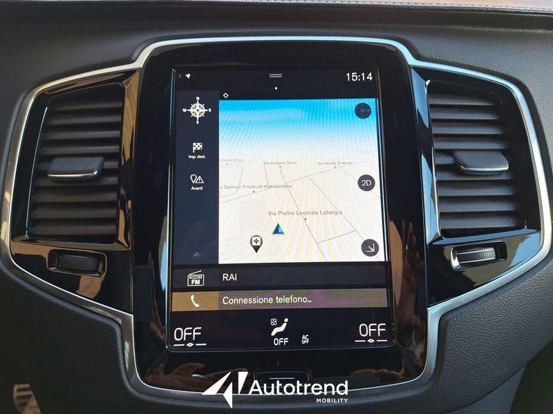 Volvo XC90 B5 235+14 CV AWD Automatica Mild Hybrid 7 Posti R-design