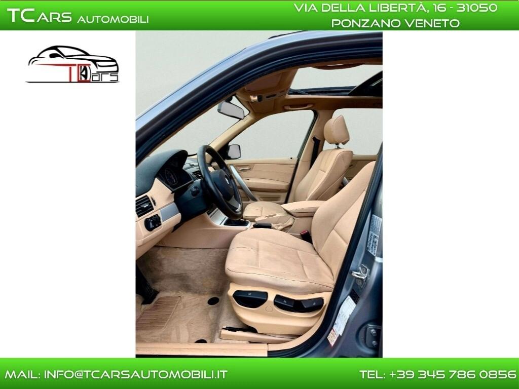 BMW X3 2.0d TETTO APRIBILE-TRAZ.INTEGRALE