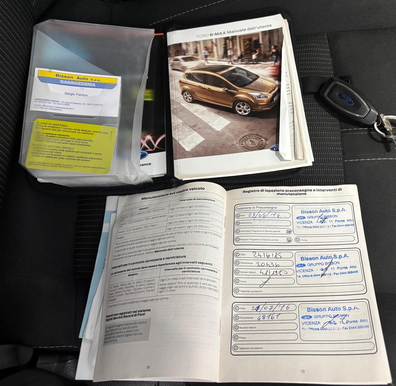 Ford B-Max 1.4 Benzina/GPL 2034 |OK NEOPATENTATI |