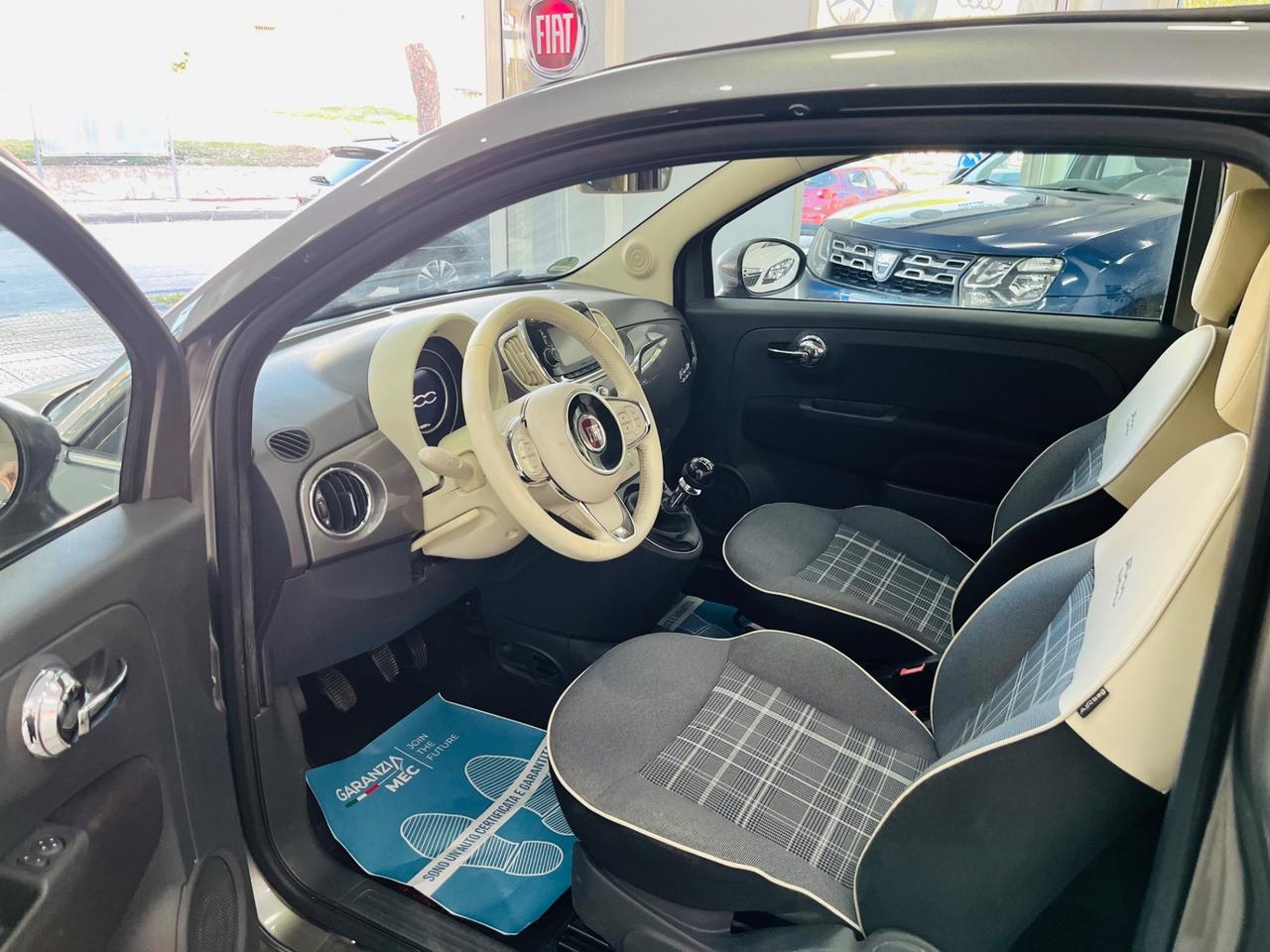 Fiat 500 C 1.2 Lounge 69cv anno 2016