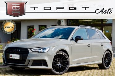 AUDI A3 SPB 35 2.0 TDI S-LINE INT-EXT 150cv, SERVICE UFF AUDI, EURO 6D, FARI LED, NAVI, 19", PERMUTE