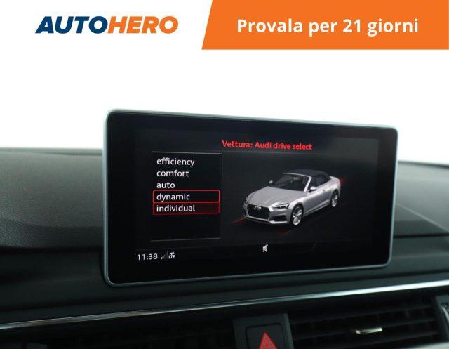 AUDI A5 Cabrio 2.0 TDI 190 CV S tronic Sport