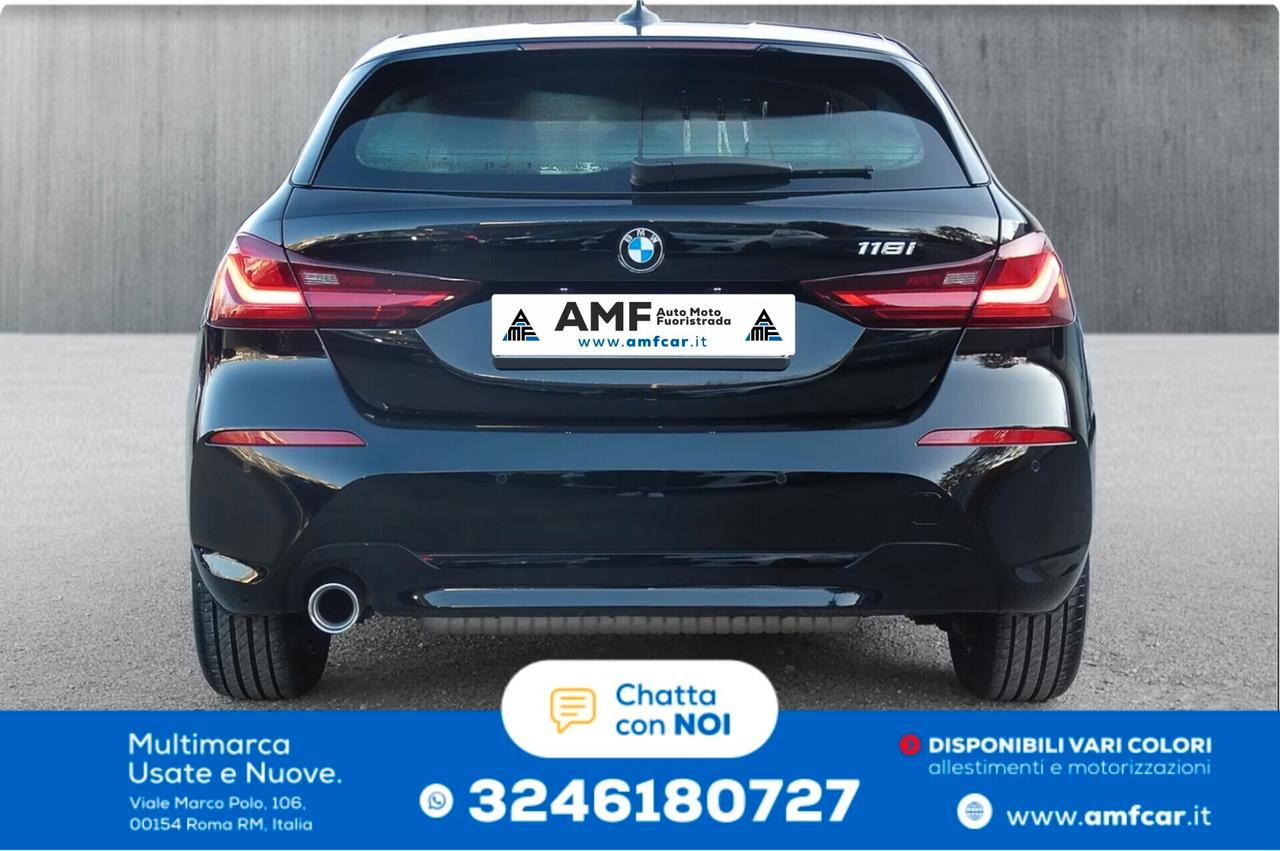 BMW 118i Advantage Cambio manuale navi