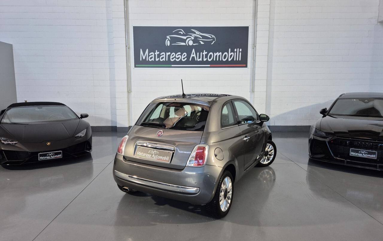 Fiat 500 1.2cc 69cv Tetto panoramico sensori di parcheggio