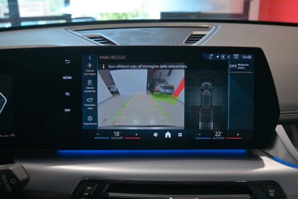 BMW X1 23D 197CV STEPTRONIC 48V X-DRIVE XLINE ( FARI ADATTIVI - CURVED DISPLAY - ACTIVE CRUISE - PELLE - NAVI - MIRROR - PARK ASSISTANT - TELECAMERA POST. - VERNICE OPACA - CERCHI 18 ) CC. 1.995