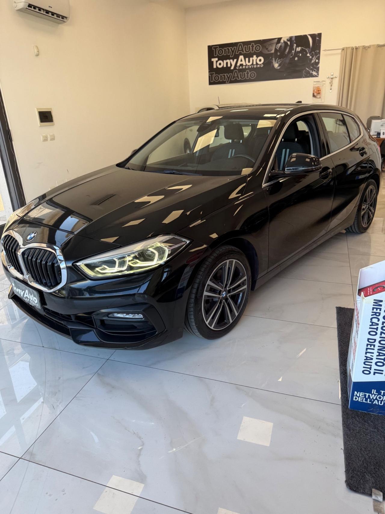 Bmw 118 d SPORT CON APPLE CARPLAY,VIRTUAL COCKPIT,NAVI,FULL LED,AZIENDALE BMW,KM CERTIFICATI